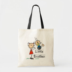 Little Brother with Big Sister Tshirts Tote Bag