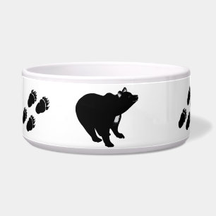 little brown Baer Pet Bowl