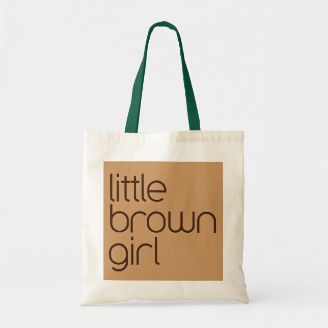 little brown girl tote (Front)