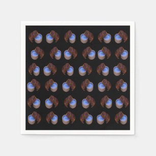 Little Brown Guinea Pig, Birthday Paper Napkins