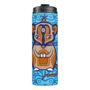 Little Brown Mouse Thermal Tumbler