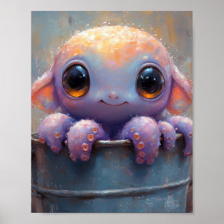 Little Bucket Friend Print & Downloadable