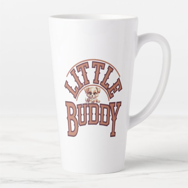 Little Buddy Latte Mug (Right)