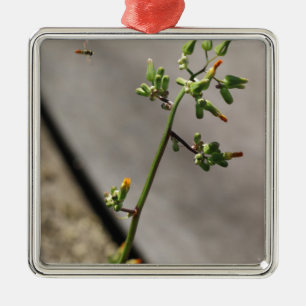 Little Bug, Little Flower Metal Tree Decoration