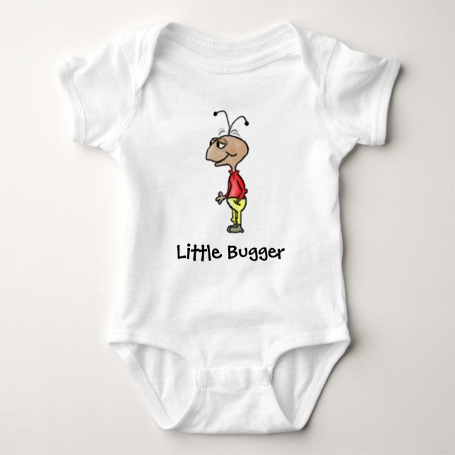 Little Bugger T-Shirt Baby Bodysuit (Front)