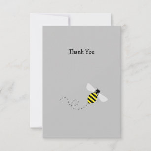 Little Bumble Bee Thank You Note Card