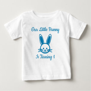 Little Bunny 1st Birthday Baby T-Shirt