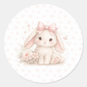 Little Bunny Birthday Stickers