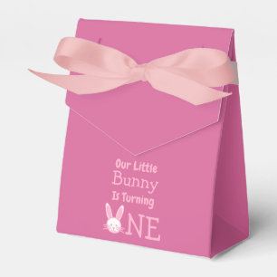 Little Bunny First Birthday Favour Box