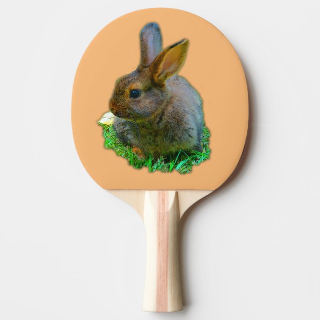 Little Bunny Ping Pong Paddle (Front)