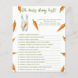 Little bunny - Who knows mummy best