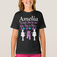 LITTLE BUT FIERCE DANCER PERSONALIZED T SHIRT