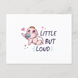 Little but loud postcard