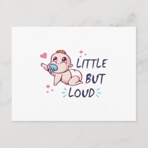 Little but loud postcard