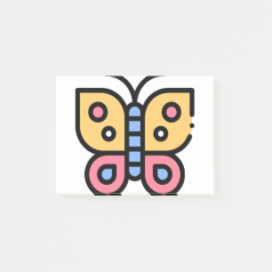 Little Butterfly Post-it Notes