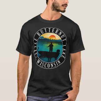 Little Butternut Lake Wisconsin Fishing T-Shirt