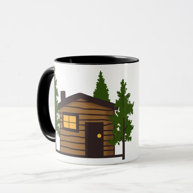 Little Cabin Mug (Front Left)