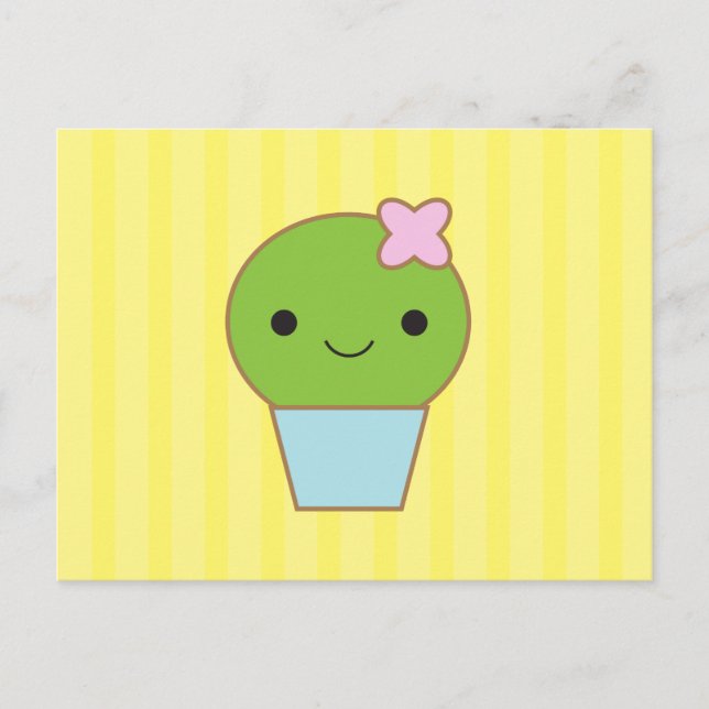Little Cactus Postcard (Front)