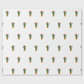 Little cactus wrapping paper
