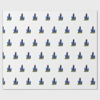 Little cactus wrapping paper