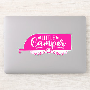 Little Camper Cute Girly Pink Camping Trailer
