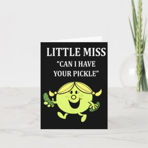 Little Can I Have Your Pickle Pickle Lover Funny S Card