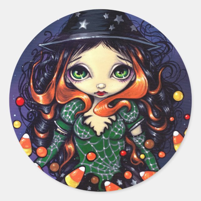 "Little Candy Witch" Sticker (Front)