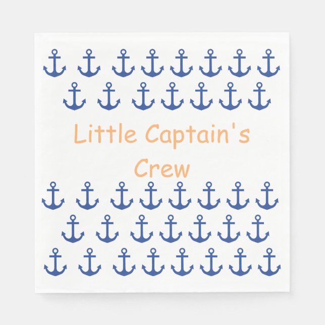 Little Captain Napkins (Front)