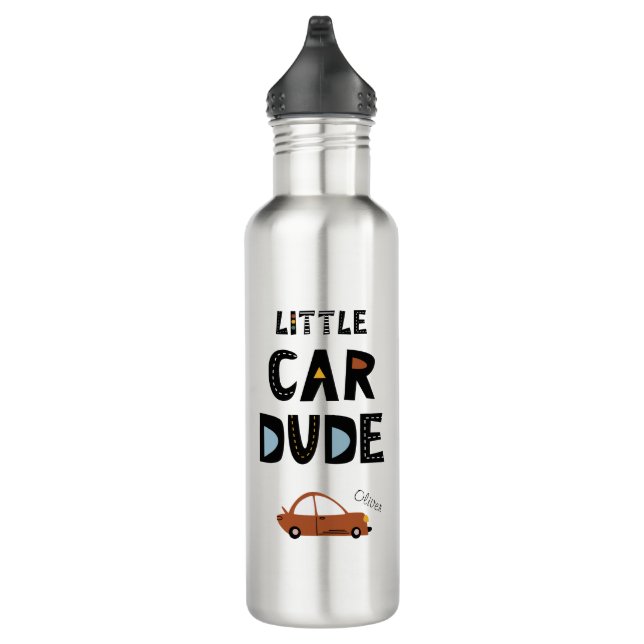 Little Car Dude First Name Boy 710 Ml Water Bottle (Right)