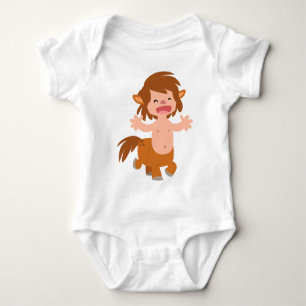 Little Cartoon Centaur Baby Apparel Baby Bodysuit