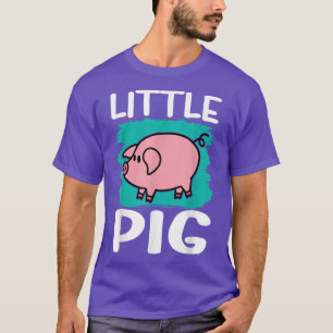 Little Cartoon Pig I Cute Pig I Kids Pig 4054  T-Shirt