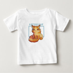 Little Cat Drawing shirt kids