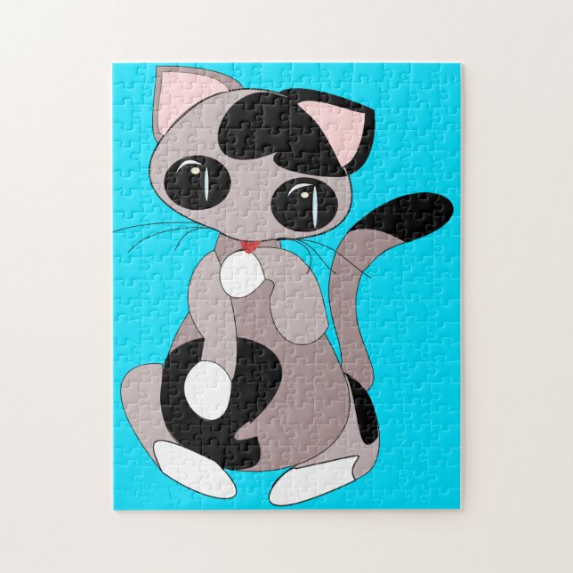 Little Cat Puzzle Gift (Vertical)