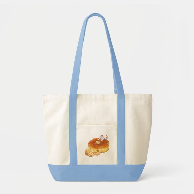 Little Cat & Walnut bread トートバッグ Tote Bag (Front)