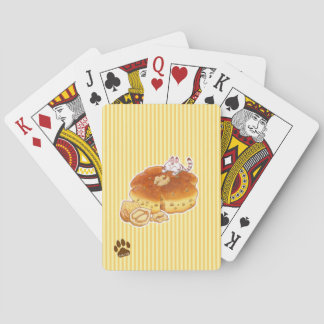Little Cat & Walnut Bread Classic Playing Cards