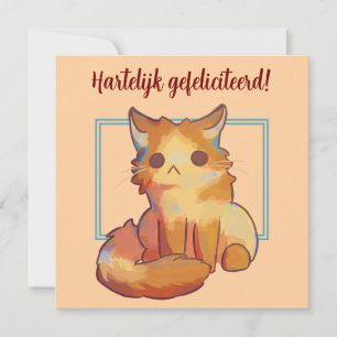 Little Cat, warmly congratulated