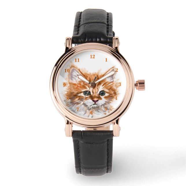 Little Cat Watch I Love Pets (Front)