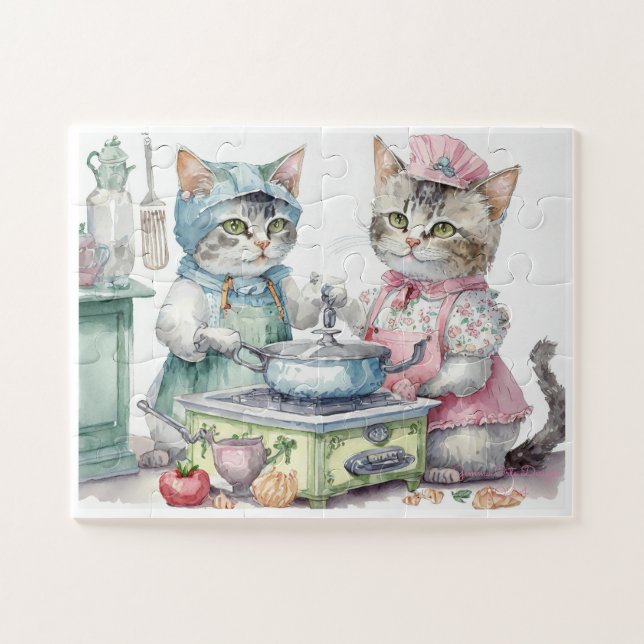 Little cats  jigsaw puzzle (Horizontal)