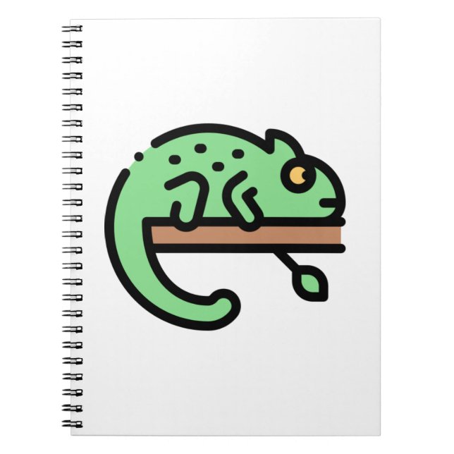 Little Chameleon Notebook (Front)