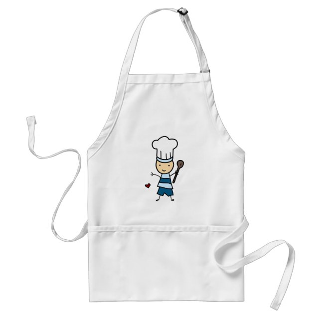 Little Chef Boy Standard Apron (Front)