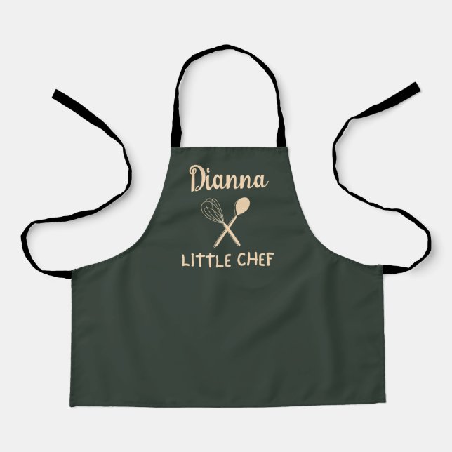 Little Chef Cooking  Apron (Front)