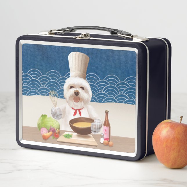 Little Chef Dog Metal Lunch Box (In Situ)