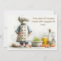Little Chef Girl – 1st Birthday Cooking Fun