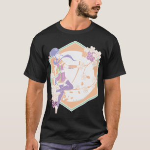 Little Cherry Blossom Ninja Girl T-Shirt