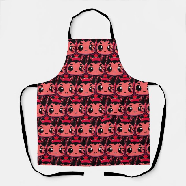 Little Chibi Devil Apron (Front)