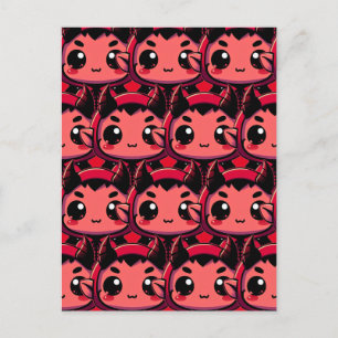 Little Chibi Devil Postcard