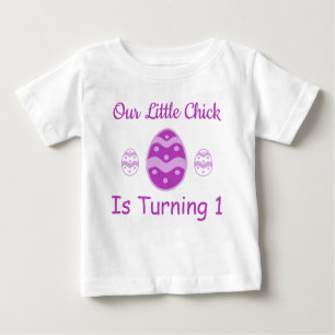 Little Chick 1st Birthday Baby T-Shirt