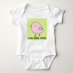 Little chick custom baby bodysuit