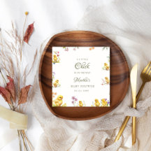 Little chick is on the way farm baby shower