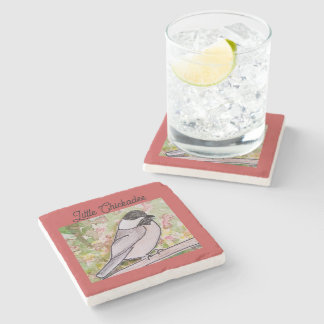 Little Chickadee  Stone Coaster